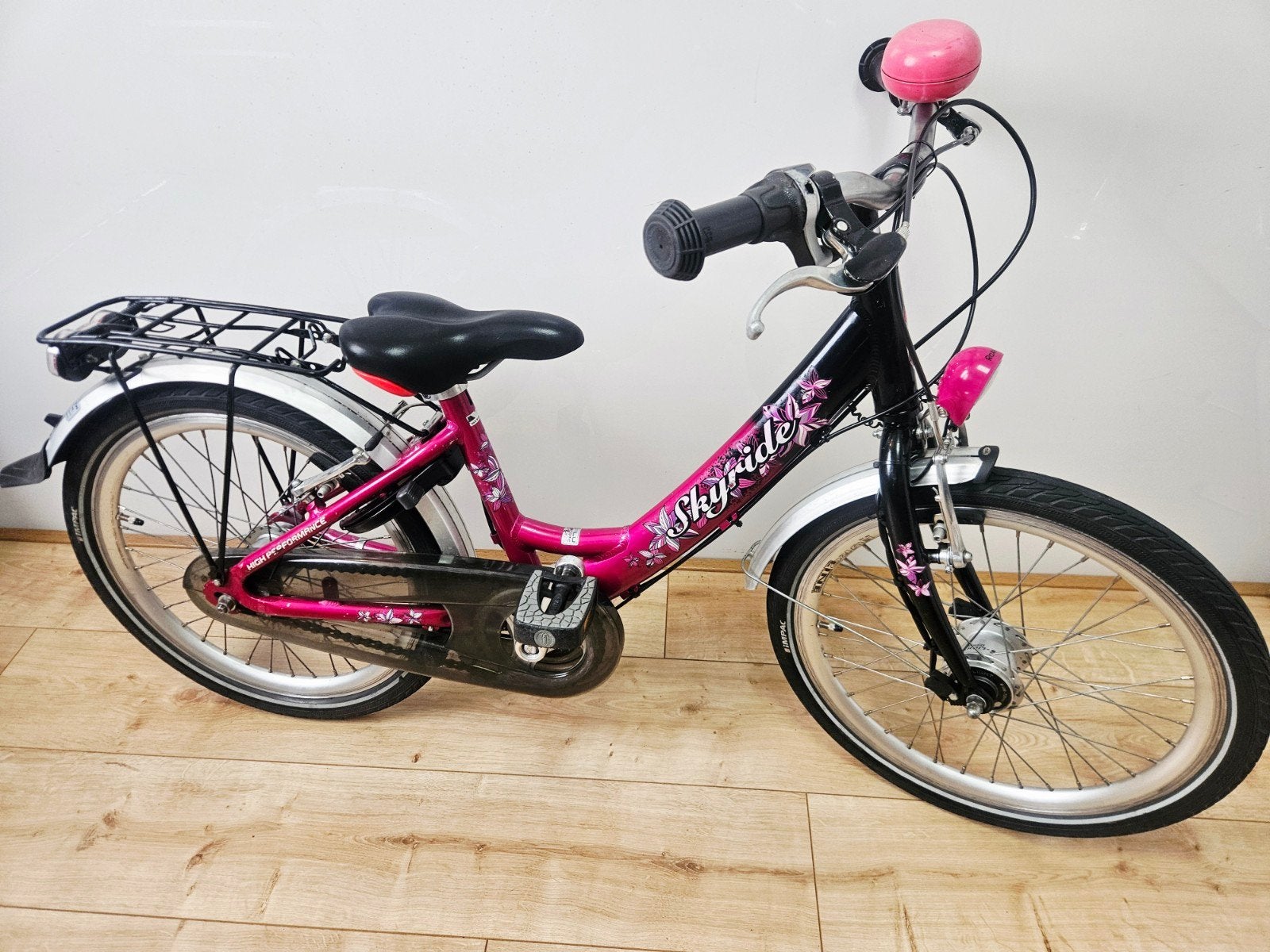 puky meisjesfiets 20" 3v Handremmen en remnaaf, Ophalen of Verzenden, Zo goed als nieuw, 20 inch