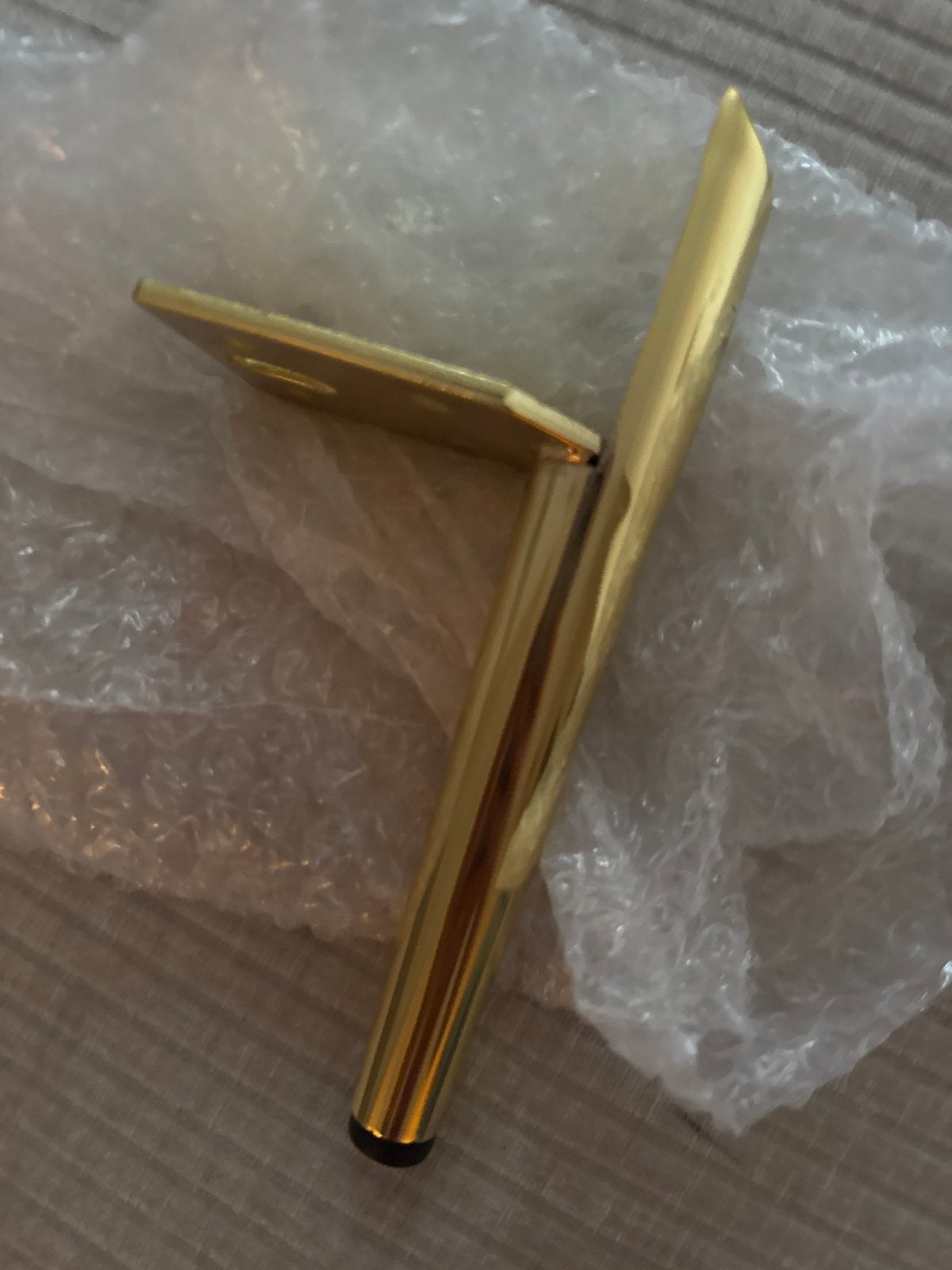 Gouden meubelpootjes - set van 4, Ophalen, Nieuw
