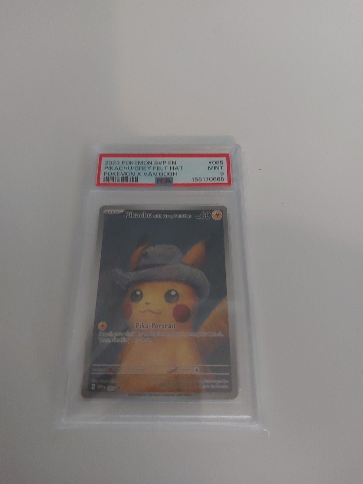 pikachu van gogh PSA9, Ophalen, Nieuw