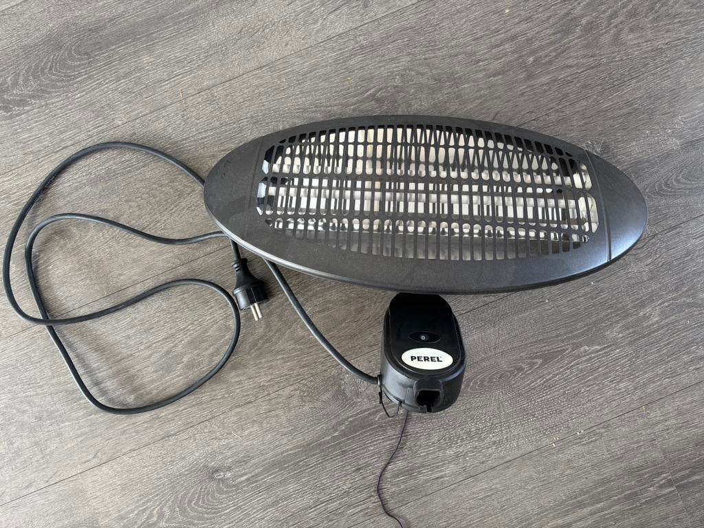 Terrasverwarmer / heater van Perel wandmodel 2000 watt, Ophalen, Gebruikt, Elektrisch, Wand