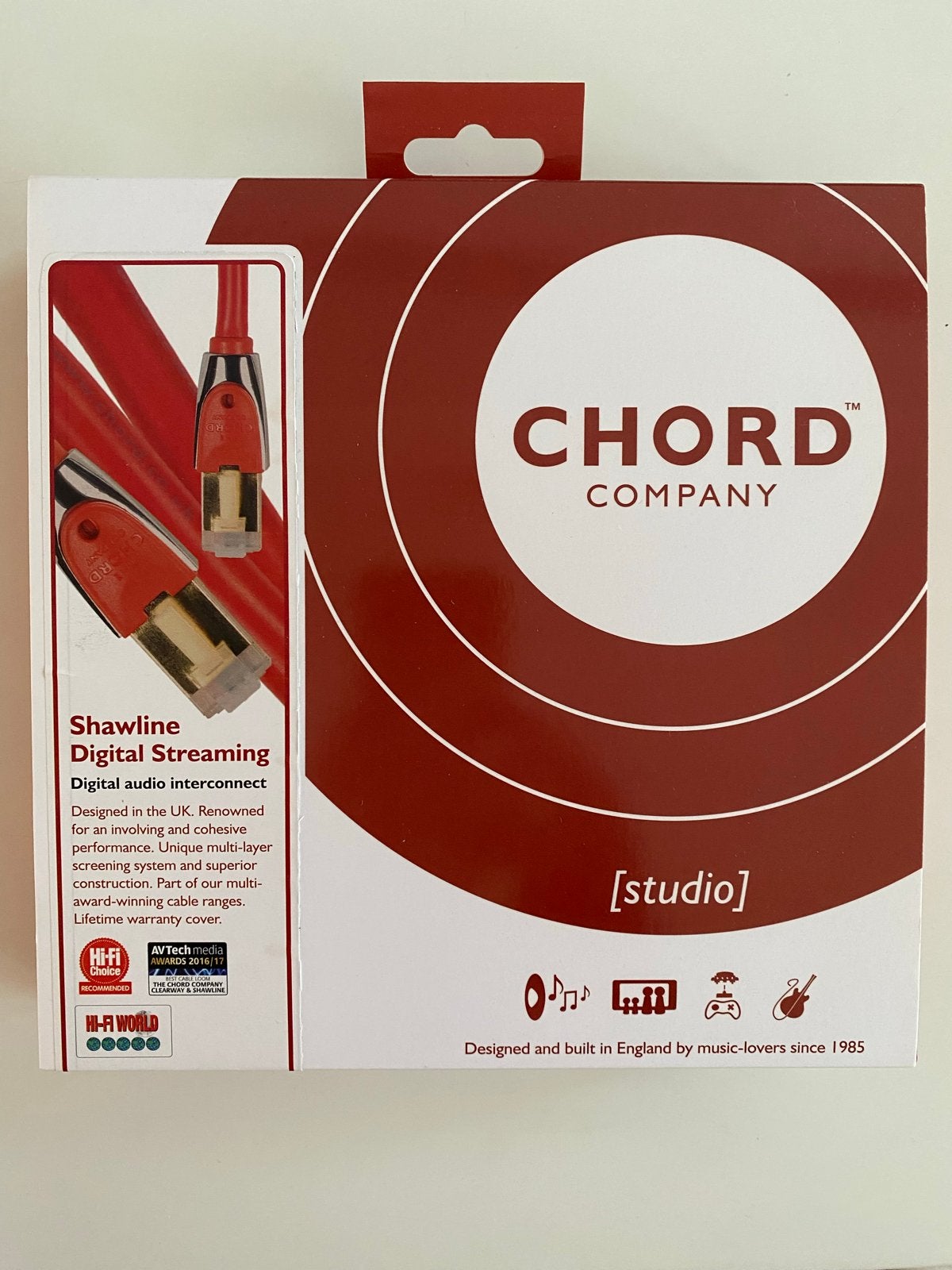 Chord Shawline Digital Streaming LAN Interlink 5m, Ophalen of Verzenden, Zo goed als nieuw, 2 tot 5 meter, Interlink-kabel