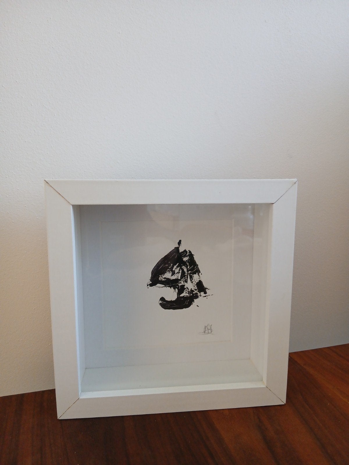 Scheepje schilderij, Antiek en Kunst, Ophalen of Verzenden, Acrylverf, Stilleven