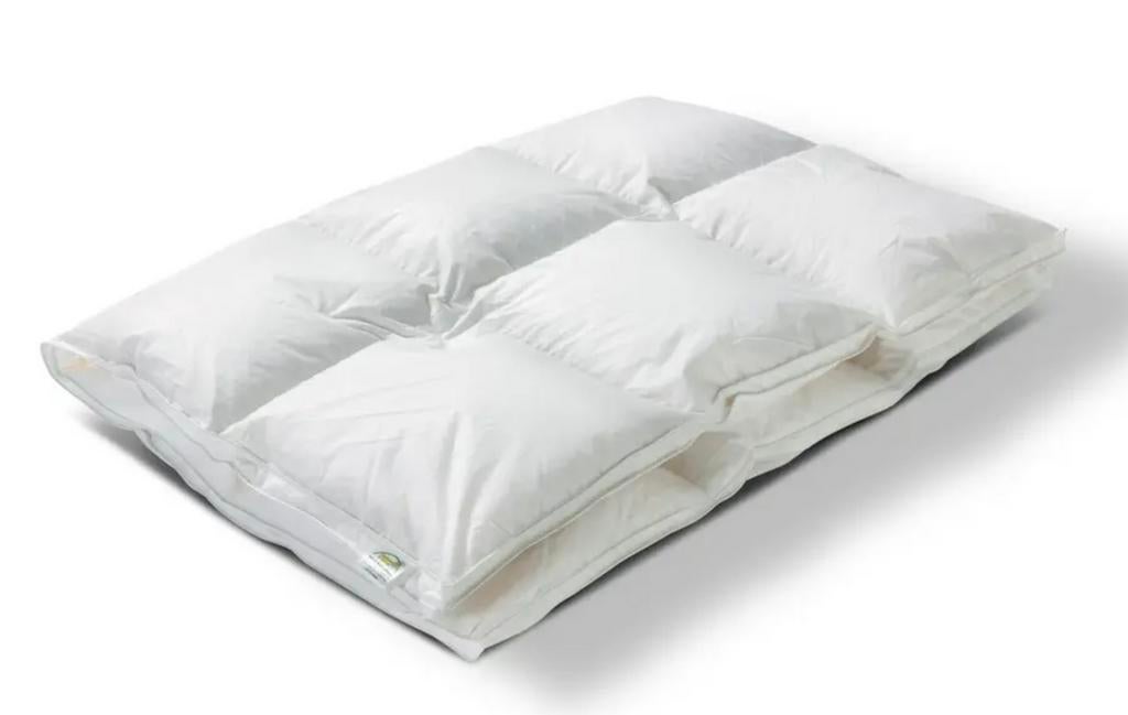 Dekbed JONK Donsana BELVEDERE klasse 2 HELE JAAR als Nieuw!, Eenpersoons, Wit, Ophalen of Verzenden, Deken of Dekbed
