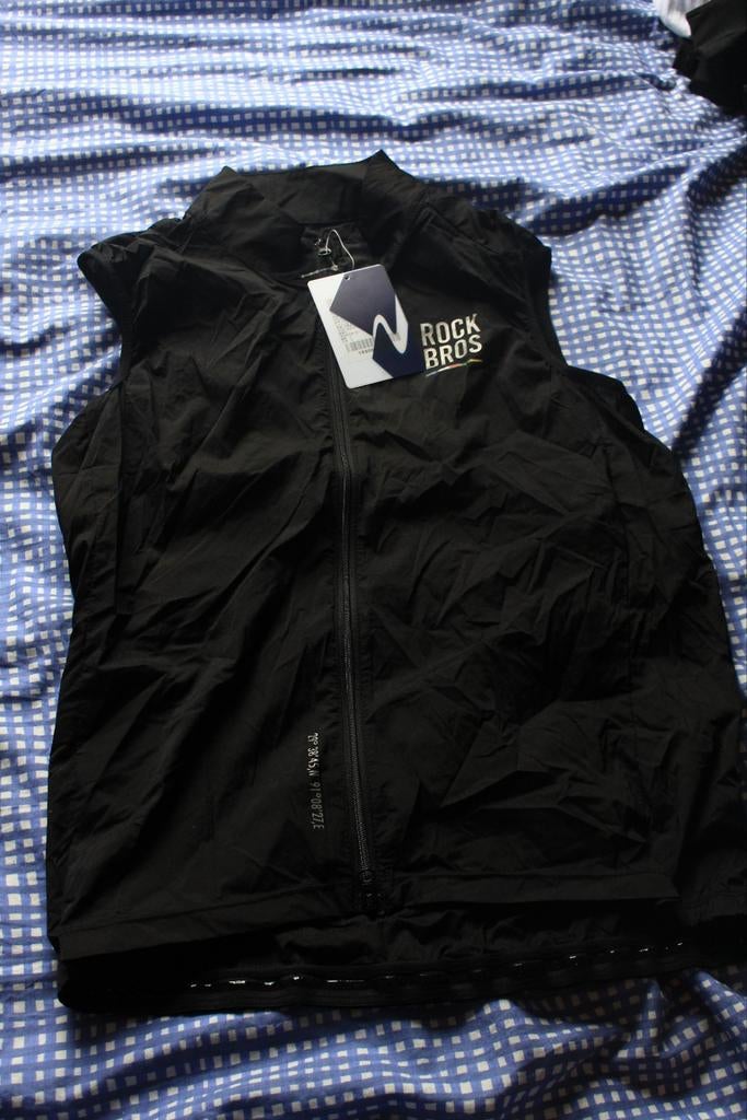 Nieuw RockBros Fietsvest Zwart Maat M, Nieuw, Ophalen of Verzenden, RockBros, Bovenkleding