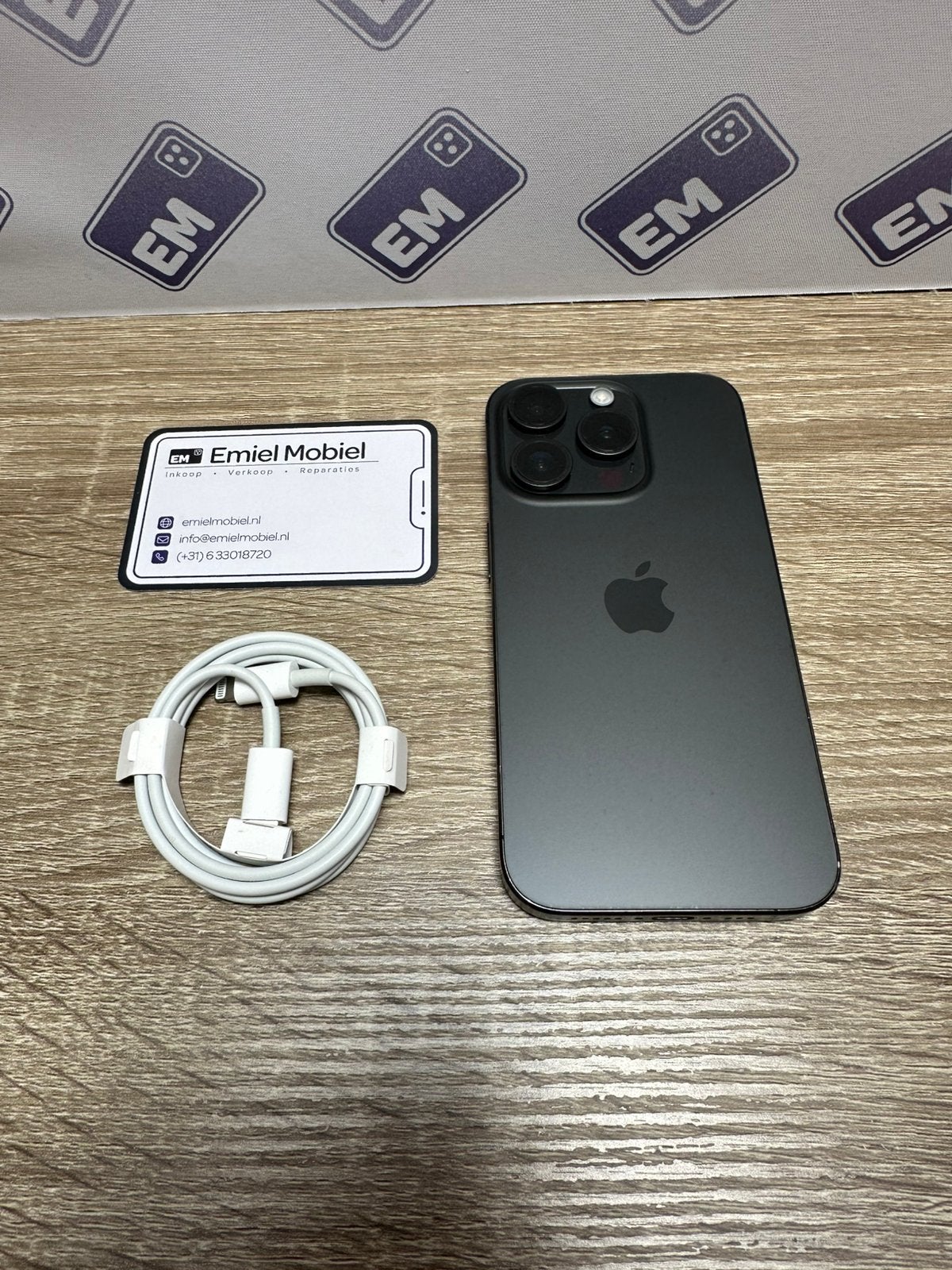iPhone 15 Pro - 128GB / batterij 100% / garantie, 128 GB, Ophalen of Verzenden, Zo goed als nieuw, Zonder simlock