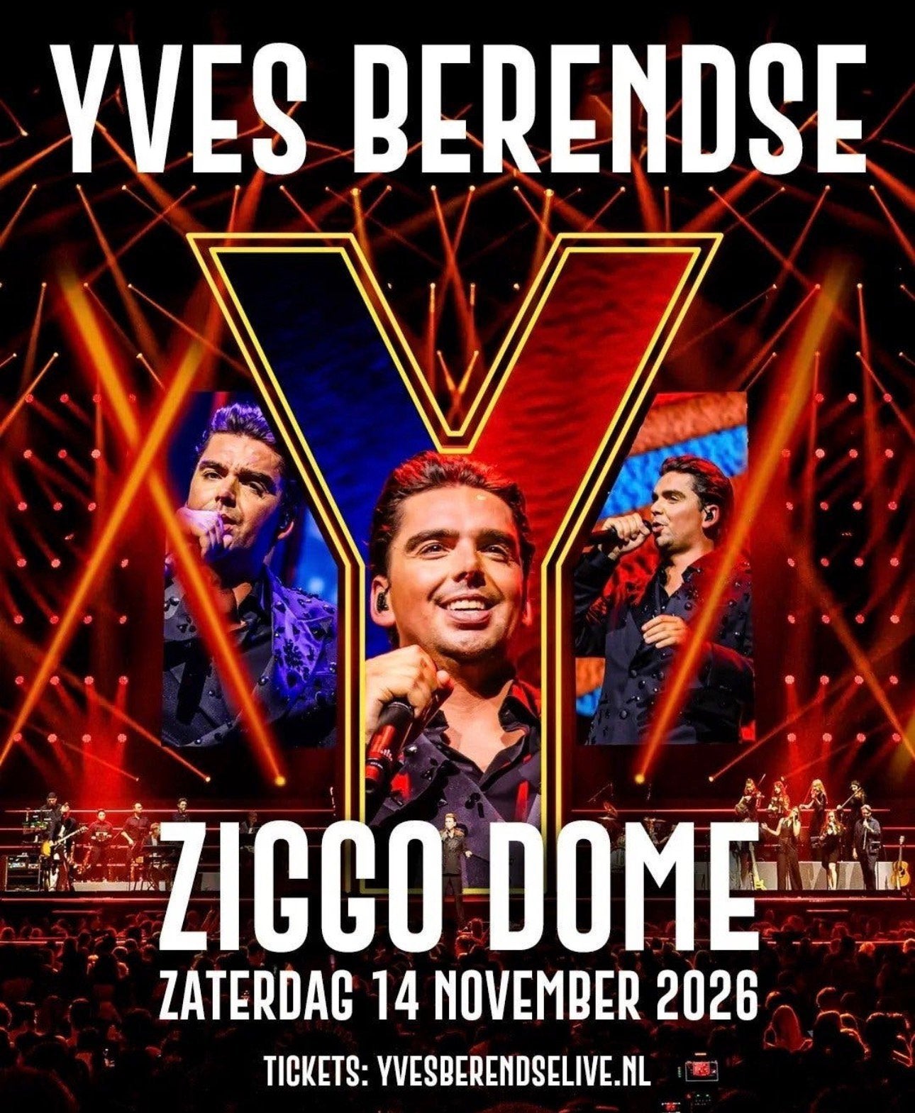 Te koop: 2x staanplekken | Yves Berendse | 14 november, Twee personen