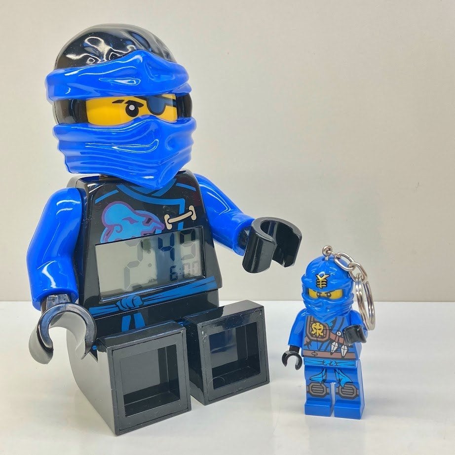 LEGO, Ninjago, Wekker (XXL) & Zaklamp (XL), Compleet, Gebruikt, Lego, Accessoire