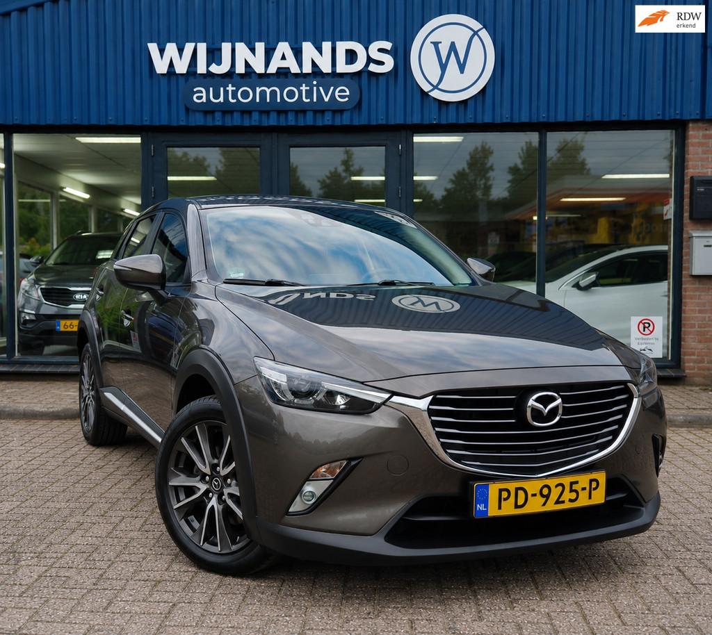 Mazda CX-3 2.0 SkyActiv-G 120 GT-M Trekhaak Keyless Camera, Auto's, Mazda, 1998 cc, 625 kg, Euro 6, 4 cilinders