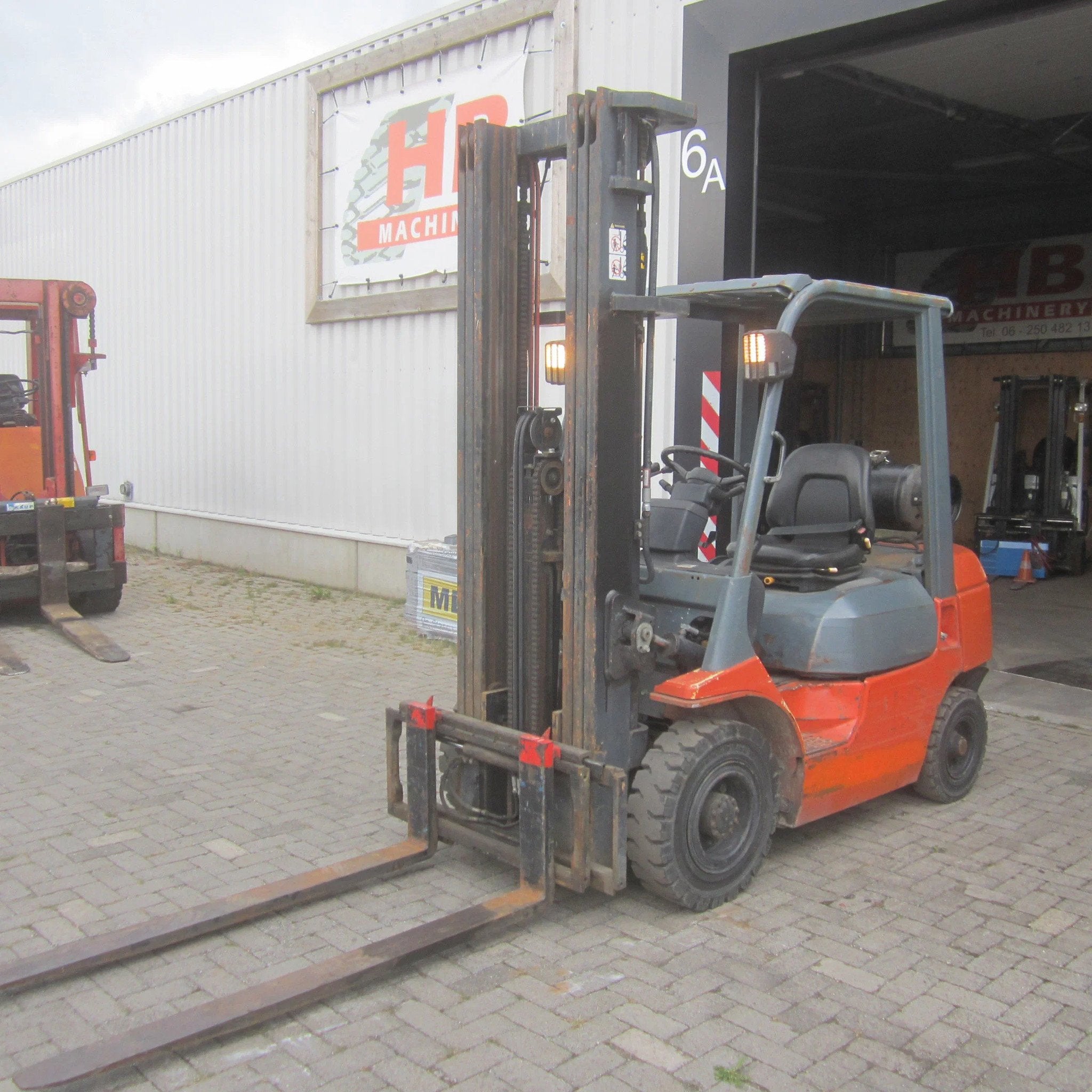 Toyota FG25, LPG gas, triplex, side shift. (bj 2007), 2000 tot 3000 kg, LPG, Heftruck, Toyota