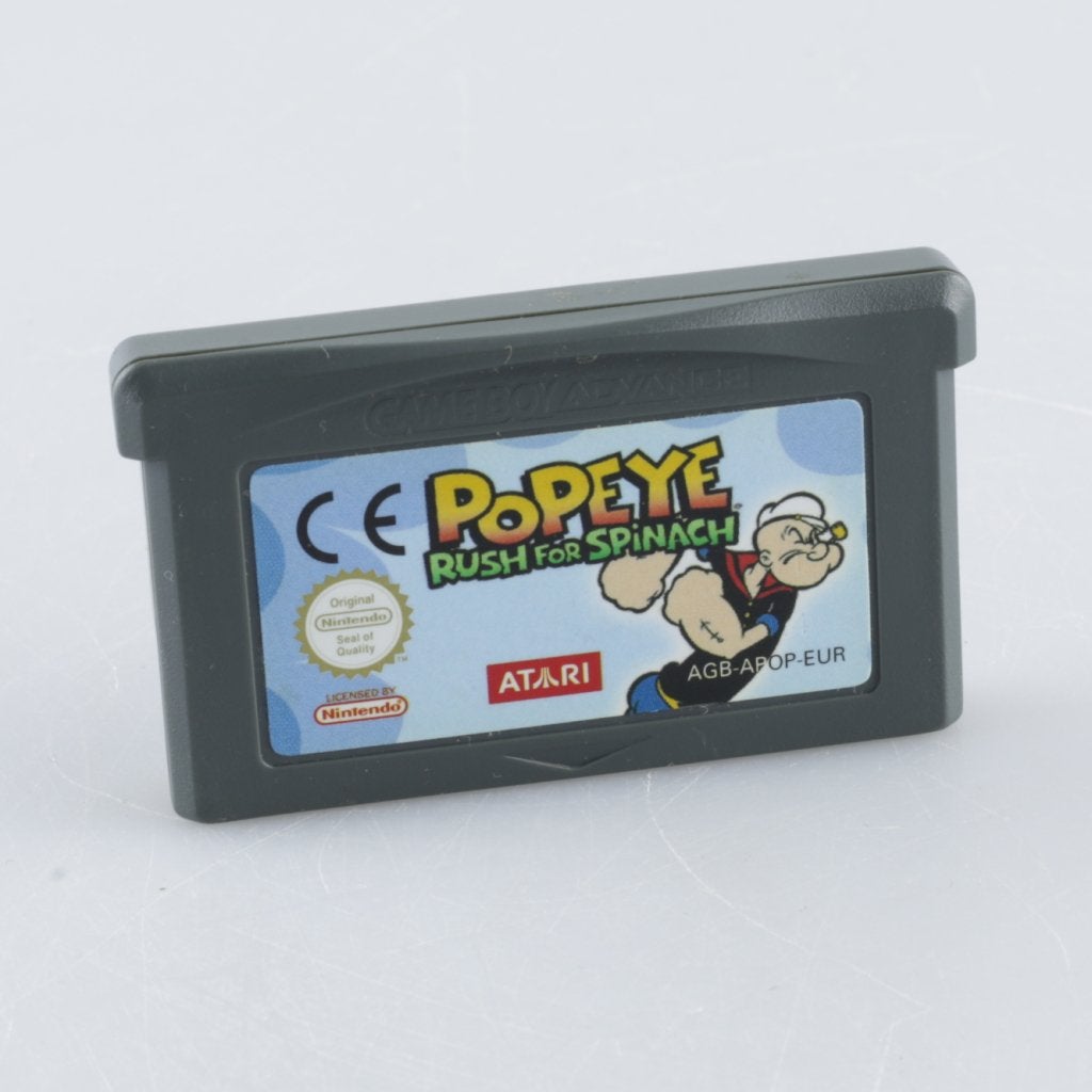 GameBoy Advance Popeye Rush For spinach Pal Los, Nintendo, Zo goed als nieuw, Support@nintendo.com, 11-1 Hokotate-cho, Kamitoba, Minami-ku
Kyoto 601-8501
Japan