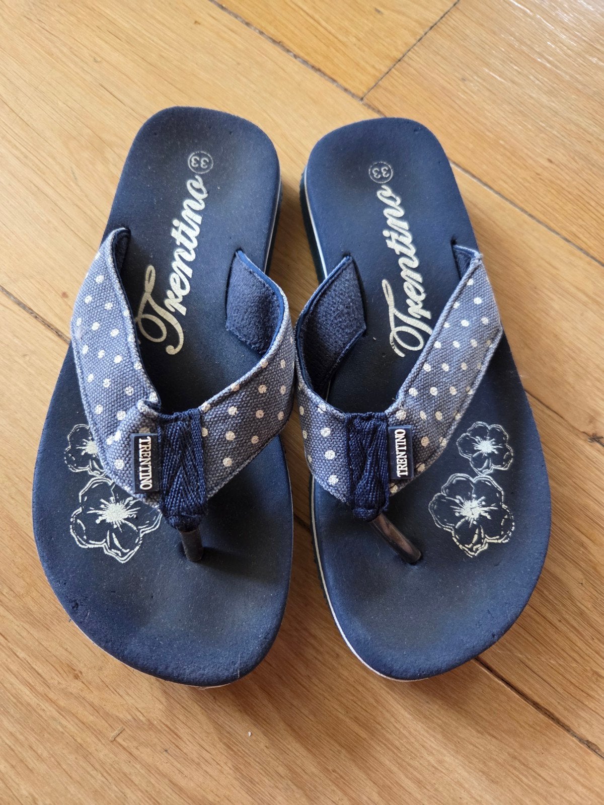 Trentino slippers maat 33, Slippers, Trentino, Blauw, Ophalen of Verzenden
