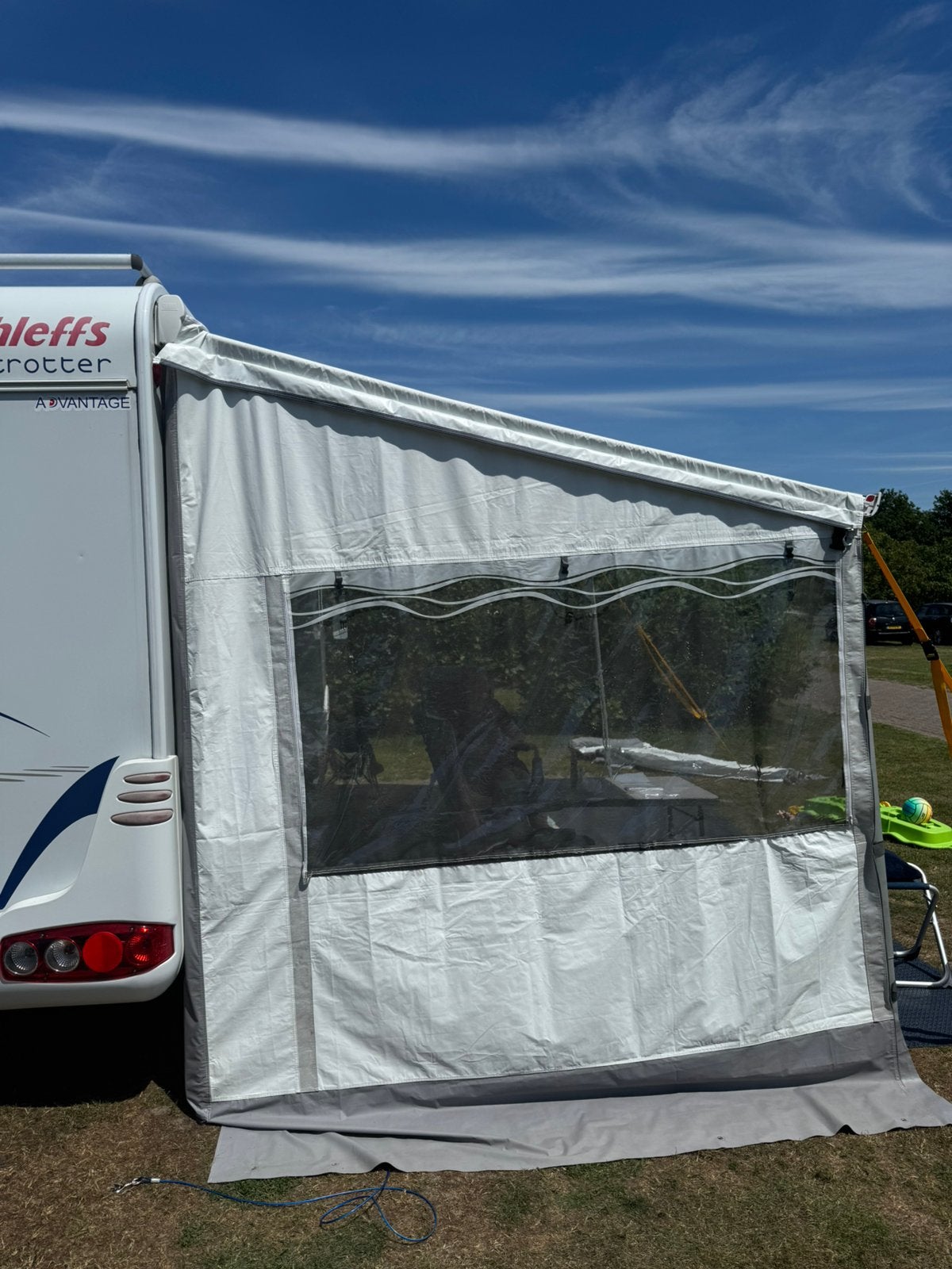 Fiamma ZIP ZIJWANDEN, Caravans en Kamperen, Ophalen of Verzenden, Zo goed als nieuw
