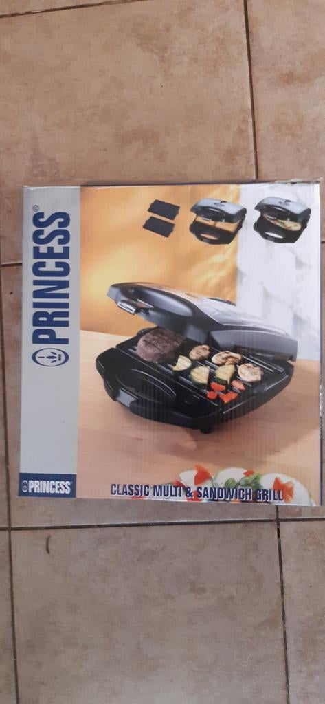 Princess Classic Multi & Sandwich Grill, Witgoed en Apparatuur, Contactgrills, Ophalen