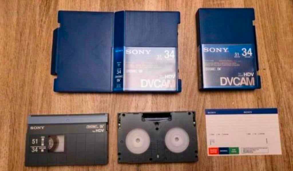 Nieuwe Sony Professionelere Broadcast DV CAM 34 51 min. cass, Ophalen of Verzenden, Nieuw, Videoband