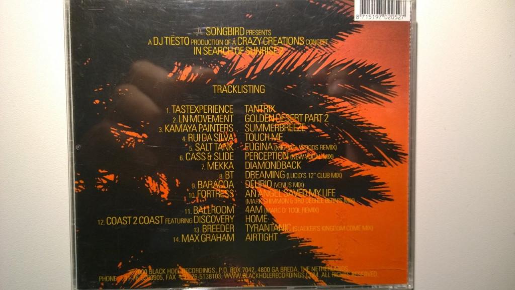Tiësto - In Search Of Sunrise 2, Ophalen of Verzenden, Zo goed als nieuw, Techno of Trance