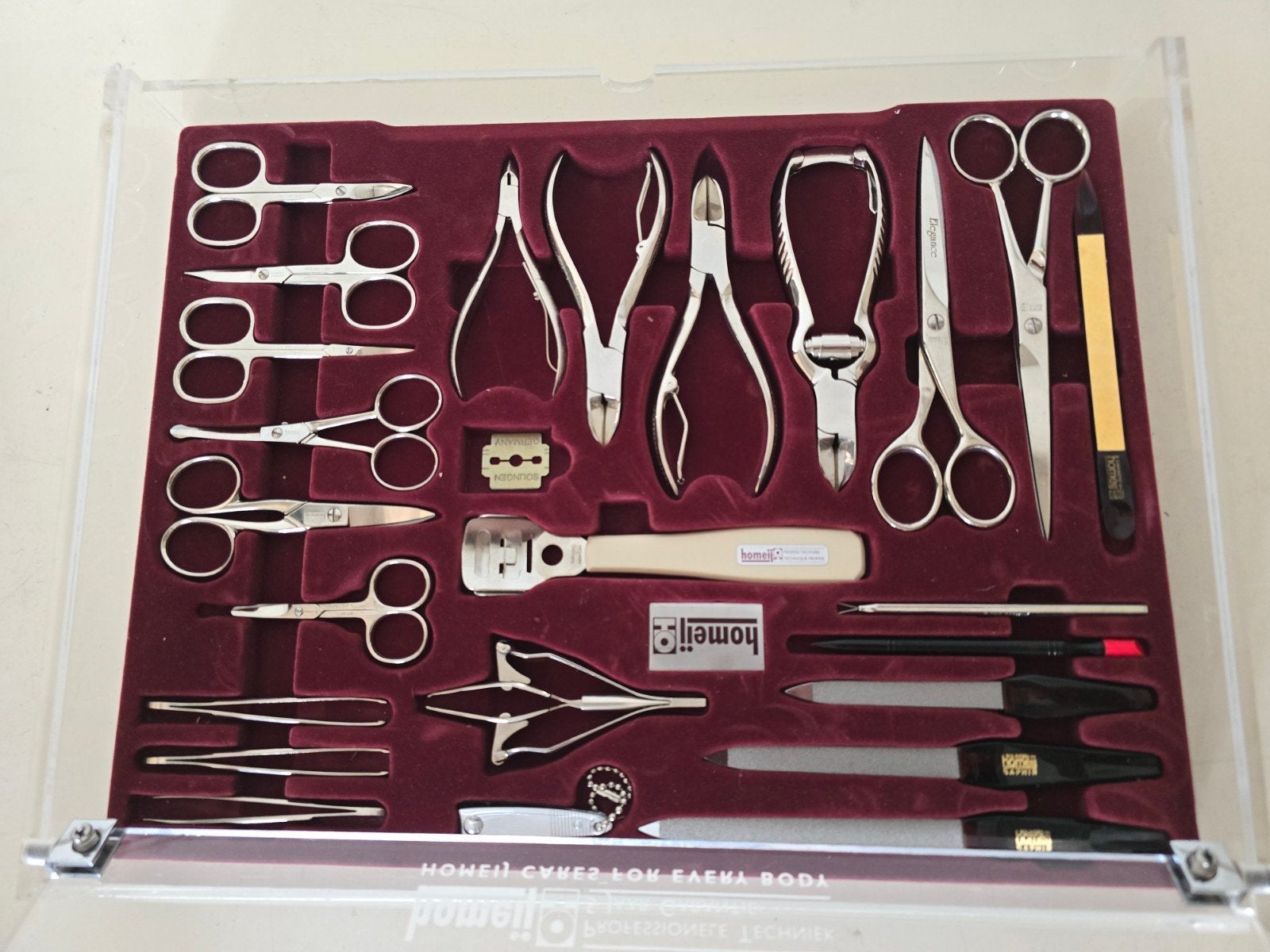 25-delige Manicure/Pedicure Set Homeij Professioneel, Ophalen of Verzenden, Nieuw, Overige typen