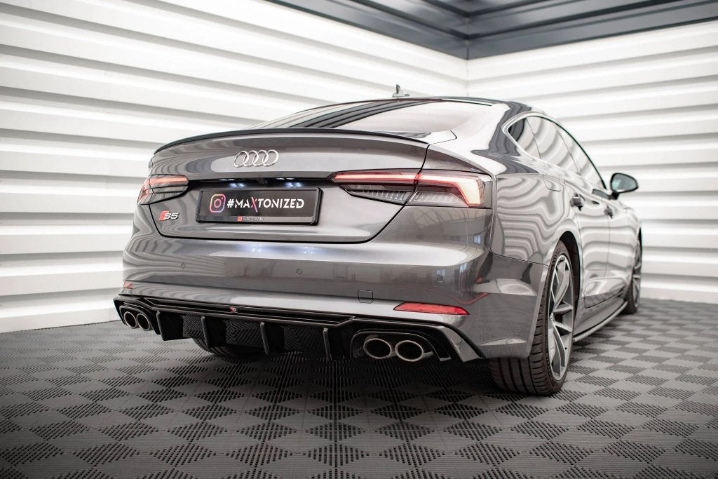 Voorlip sideskirt diffuser spoiler - Audi S5 F5 17-19, Ophalen of Verzenden