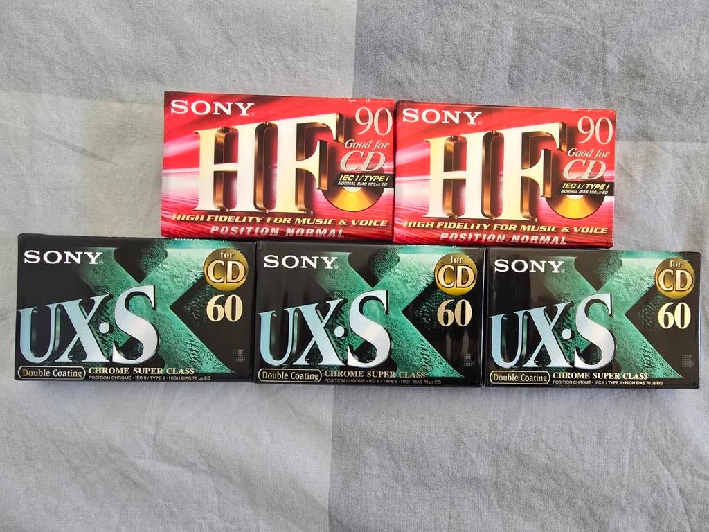 Sony cassettebandjes, 2 t/m 25 bandjes, Overige genres, Ophalen of Verzenden, Nieuw in verpakking