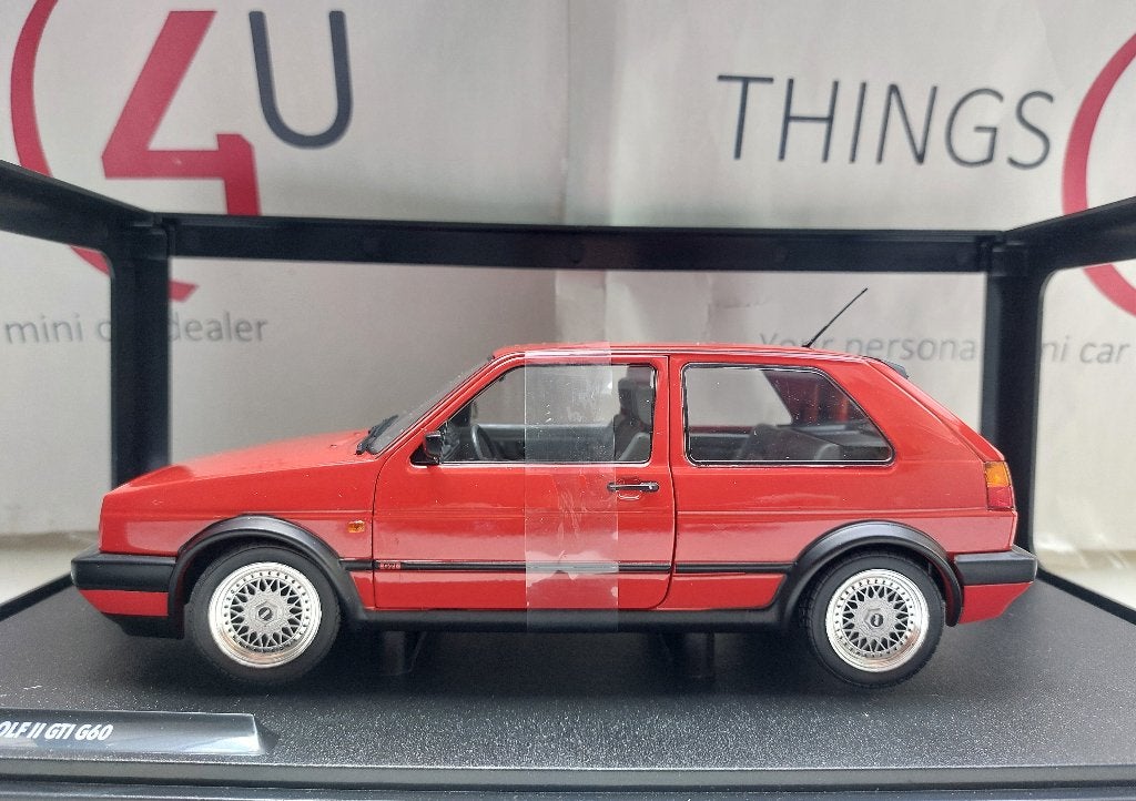 Solido 1:18 Volkswagen Golf 2 GTI G60 1989 rood nieuw, Ophalen of Verzenden, Nieuw, Auto, Solido