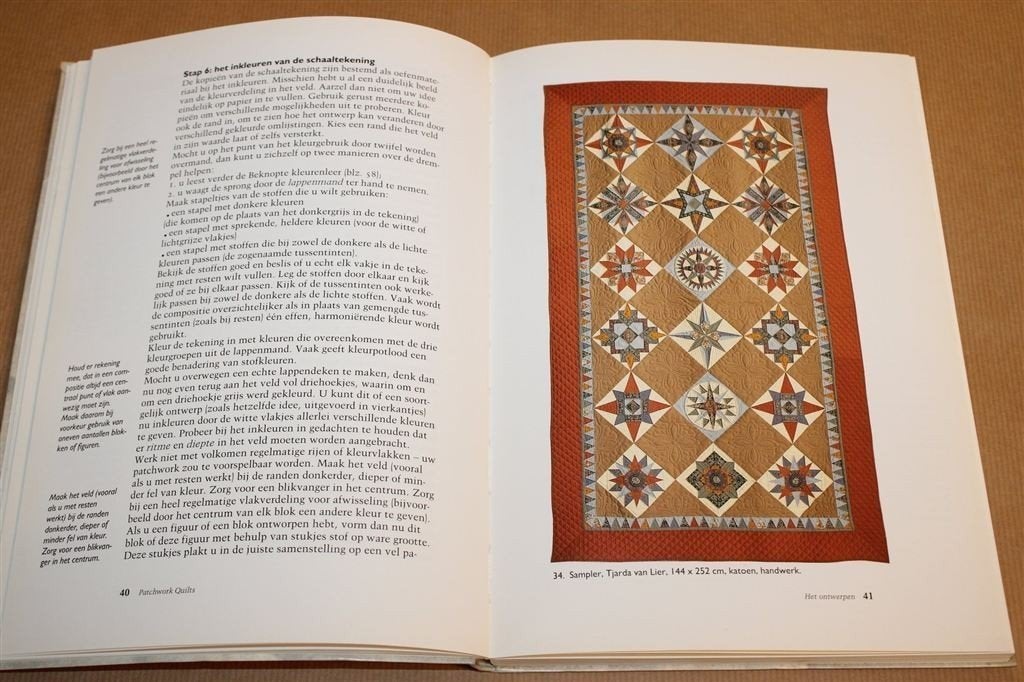 Patchwork Quilts — Ontwerpen en Uitvoeren — Handboek, Ophalen of Verzenden, Gelezen, Borduren en Naaien