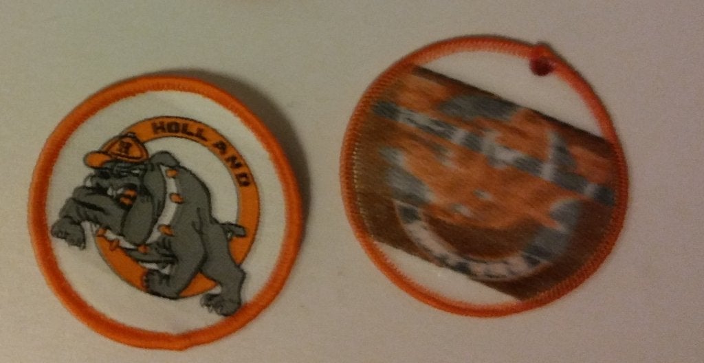 Holland Oranje pitbull hond logo patch voetbal bulldog, Ophalen of Verzenden, Nieuw
