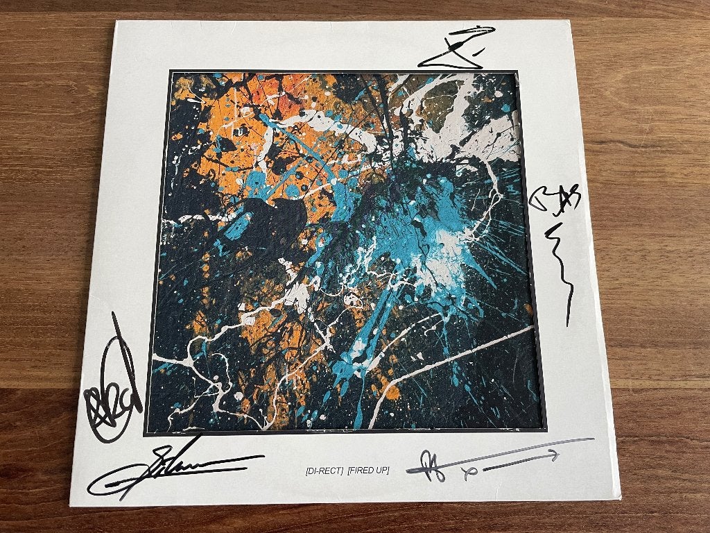 Vinyl Maxisingle Di-Rect DiRect Fired Up EP GESIGNEERD, Gebruikt, 2010 - 2019, Ophalen of Verzenden, Limited edition
