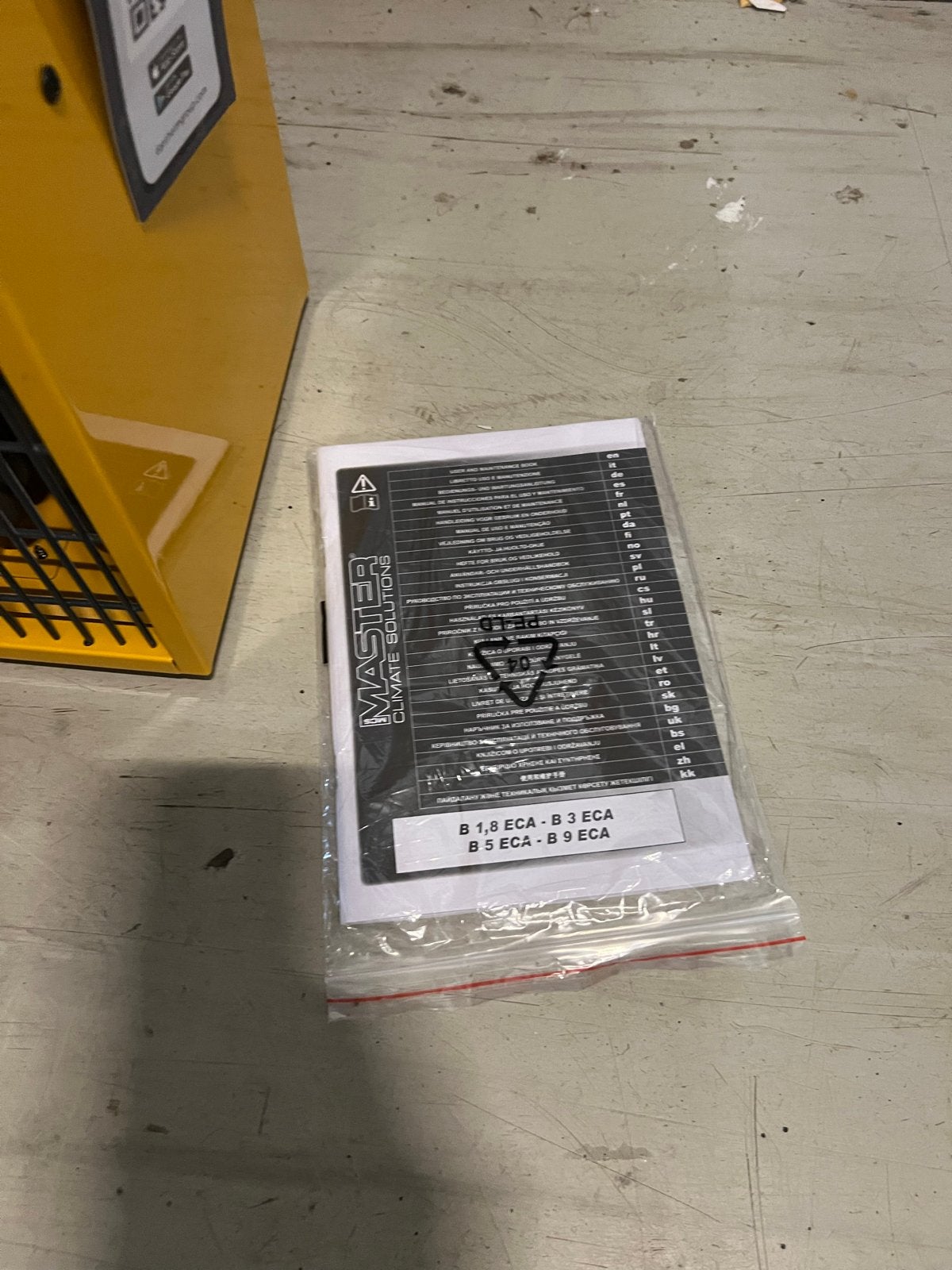 Master B 1.8 ECA Elektrische Luchtverhitter, Doe-het-zelf en Verbouw, Verwarming en Radiatoren, Minder dan 30 cm, Kachel, Minder dan 60 cm
