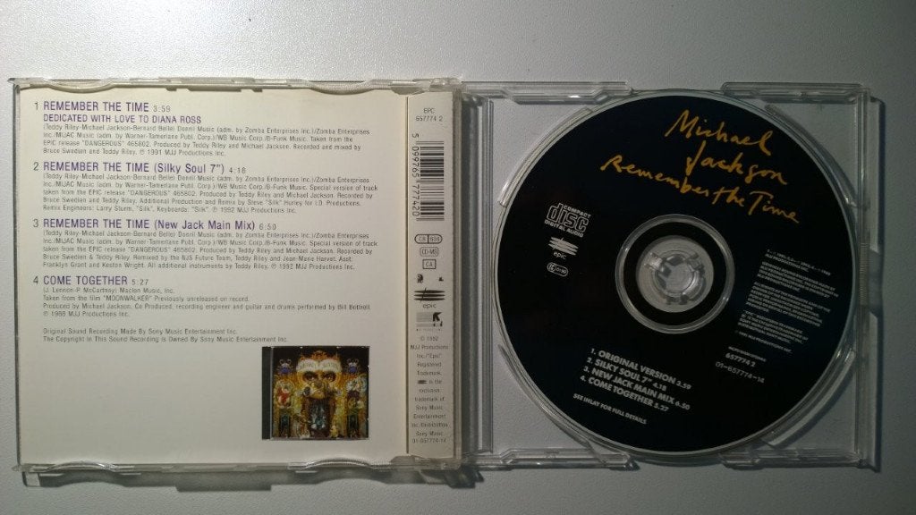 Michael Jackson - Remember The Time, Maxi-single, Ophalen of Verzenden, Zo goed als nieuw, 1 single