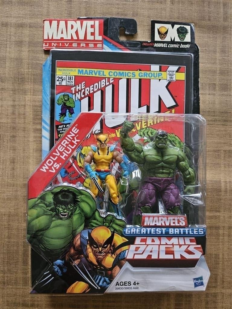 Hasbro Marvel Wolverine v.s. Hulk, Ophalen of Verzenden, Nieuw, Film, Actiefiguur of Pop