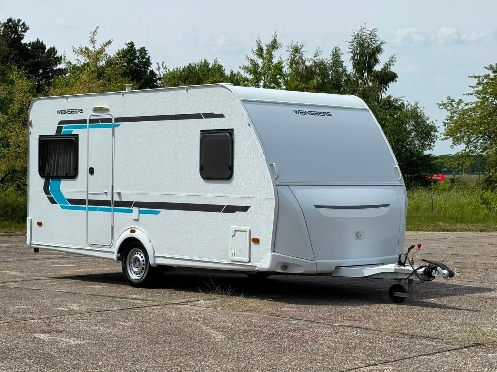 Weinsberg Cara Two 450 FU 2018 1ste eigenaar - Voortent - TV, Caravans en Kamperen, Caravans, Particulier, tot en met 4, 750 - 1000 kg