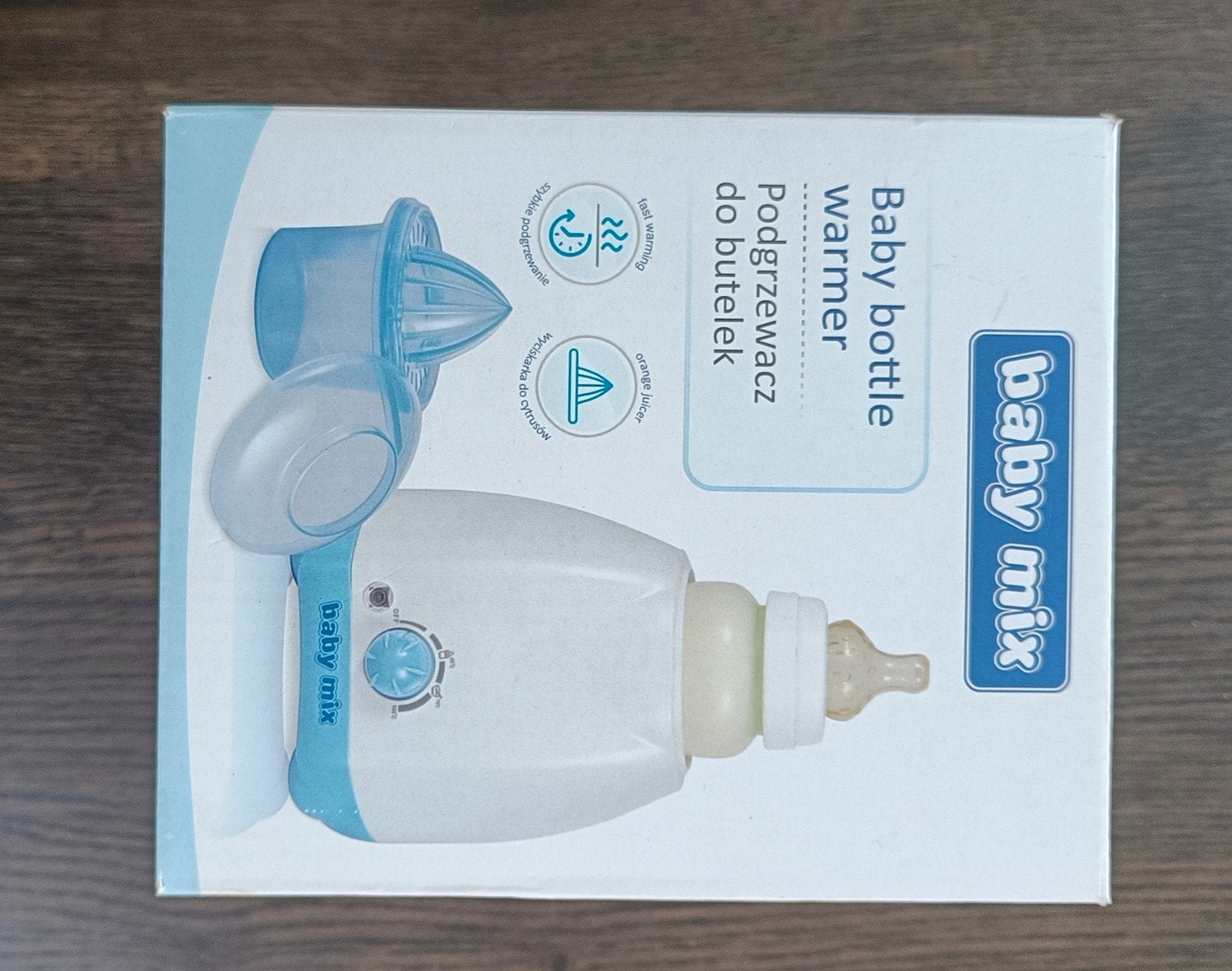 Baby Mix Flessenwarmer - Snel en Veilig, Automatisch, Ophalen of Verzenden, Zo goed als nieuw, Flessen- of potjesverwarmer