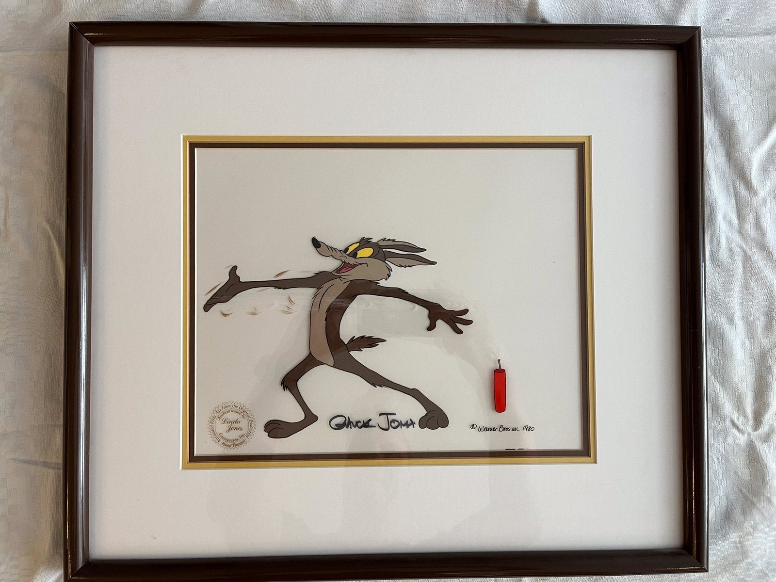 Productecel Chuck Jones Wile E. Coyote Warner Bros, Ophalen, Zo goed als nieuw, Beeldje of Figuurtje