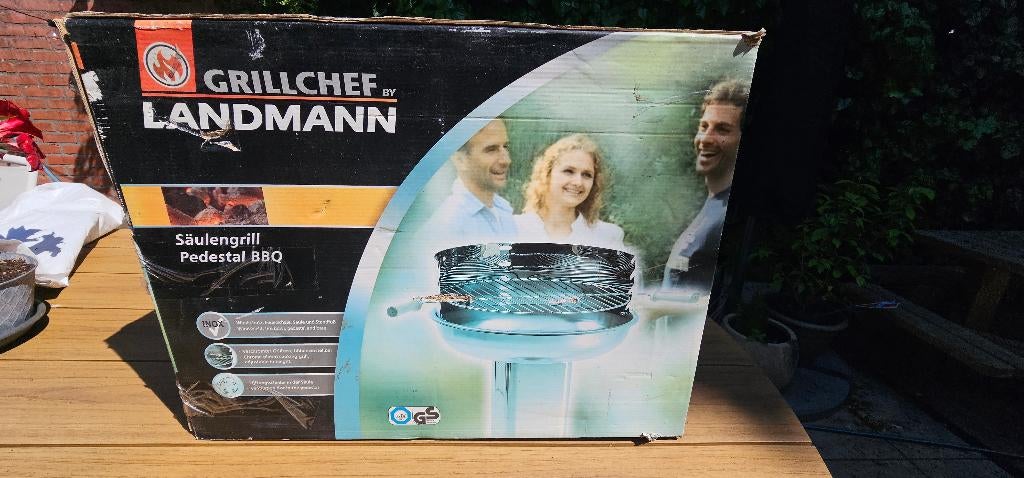 Buiten grill, Tuin en Terras, Ophalen of Verzenden, Nieuw, Grillchef Landmann