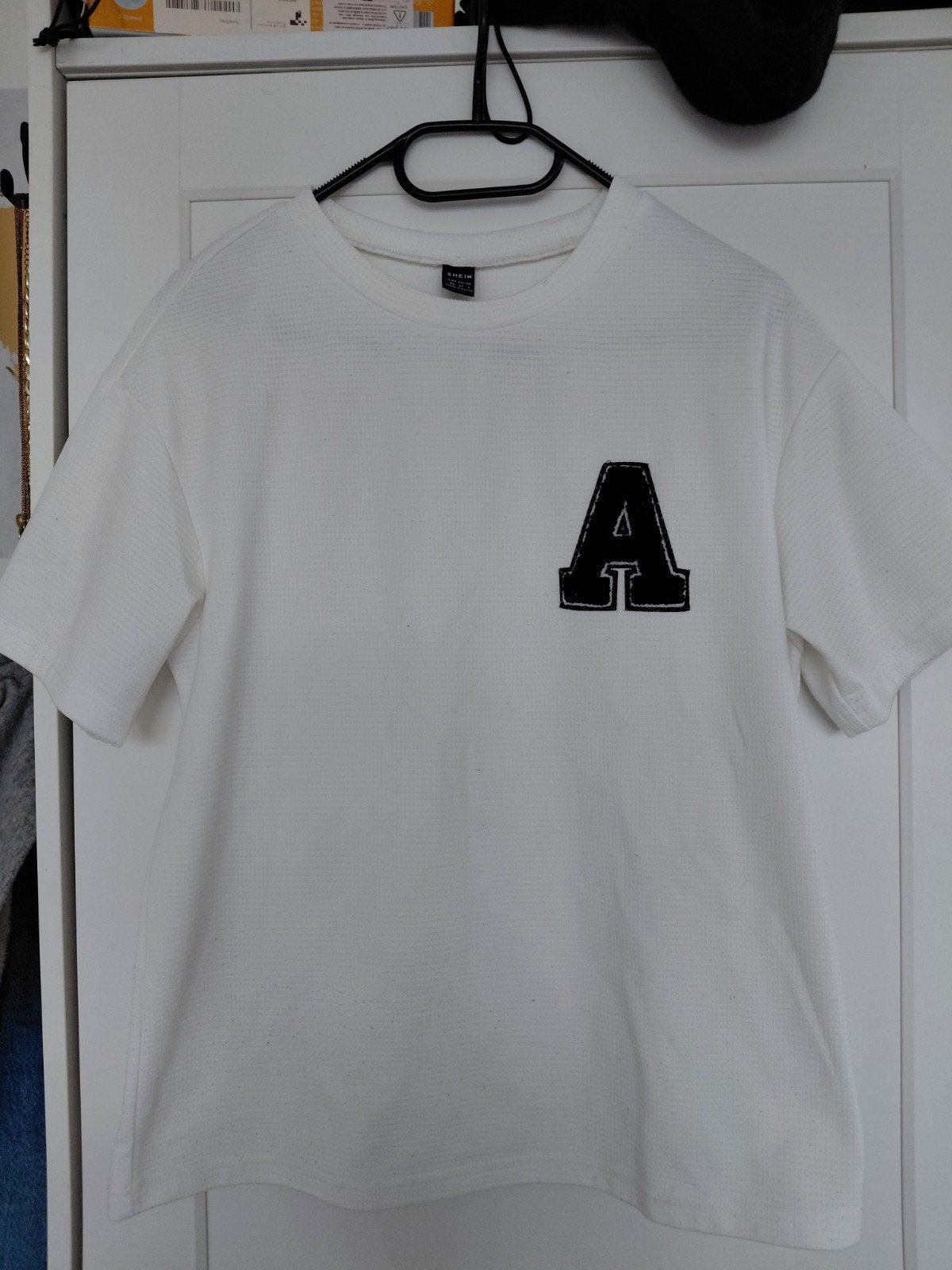 Wit shirt x Shein, Wit, Ophalen of Verzenden, Zo goed als nieuw, Korte mouw