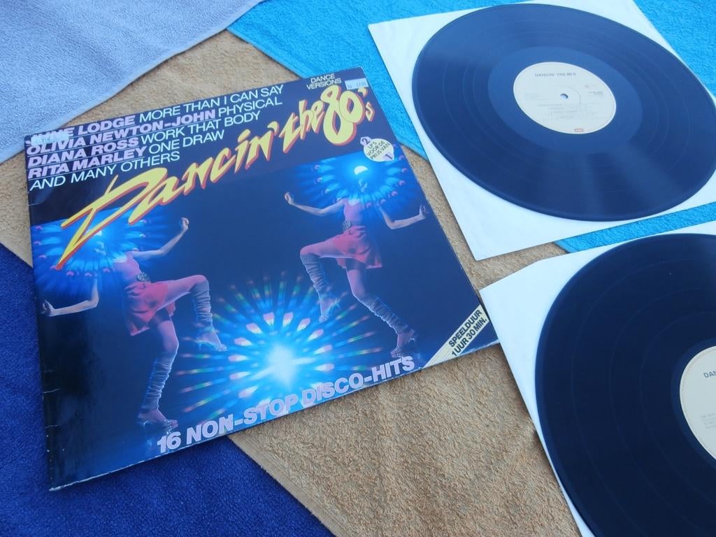 2-LP - Dancin' The 80's - Various Artists., Ophalen of Verzenden, Zo goed als nieuw, 12 inch, Pop