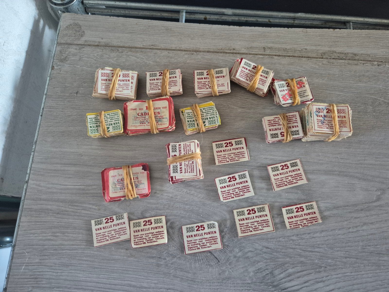 van nelle koffiespaarpunten, Ophalen of Verzenden, Koffie of Thee, Zegels, Bonnen of Punten