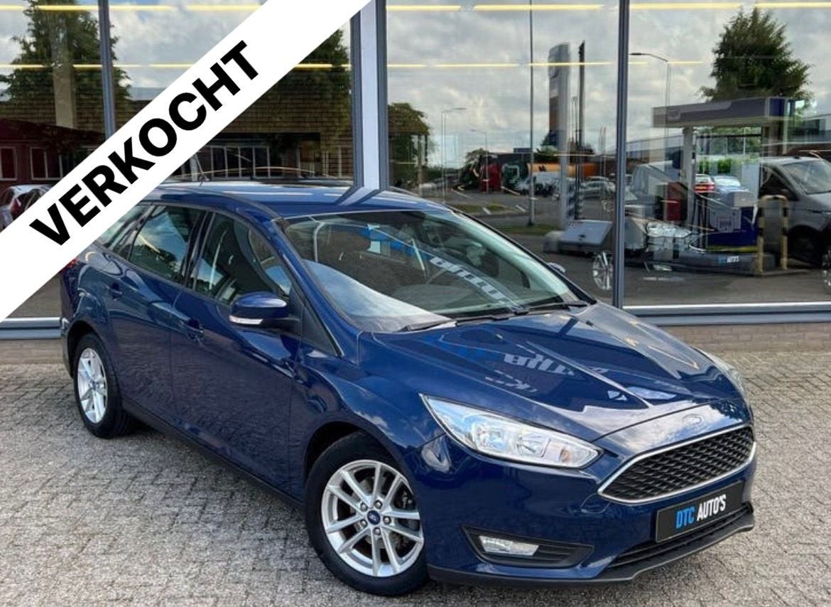Ford Focus 1.0 Ecoboost |, Blauw, Origineel Nederlands, Handgeschakeld, 1216 kg