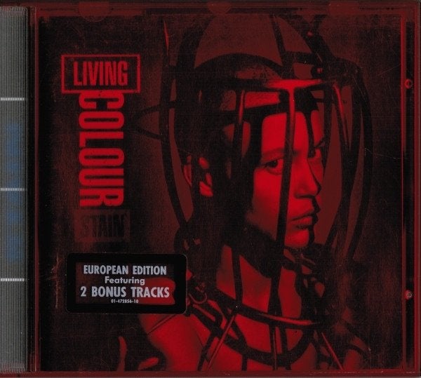 Living colour – stain cd 472856 2 translucent red juwelcase, Verzenden, Zo goed als nieuw, Poprock