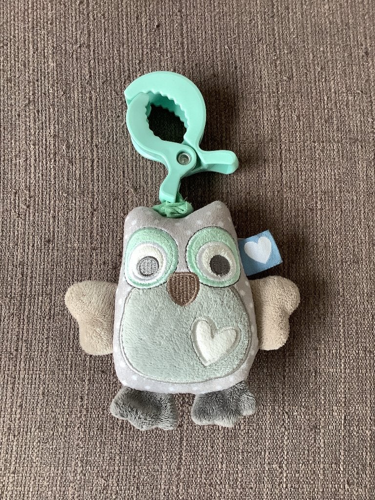 Tiamo uil box buggyhanger grijs mint groen trilt 3 euro, Ophalen of Verzenden, Zo goed als nieuw, Overige typen