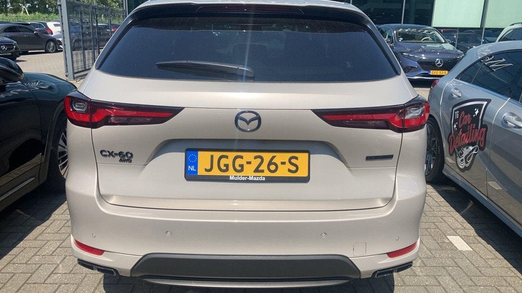 Mazda CX-60 2.5 e-SkyActiv PHEV Homura Plus | SCHUIFDAK | TR, Auto's, Mazda, Automaat, 12 maanden, Gebruikt, 4 cilinders
