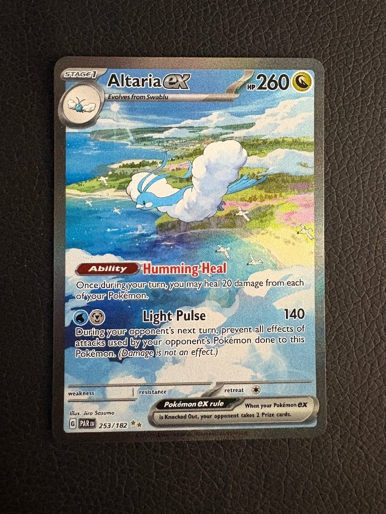 Altaria ex 253/182, Ophalen of Verzenden, Zo goed als nieuw, Losse kaart, Foil