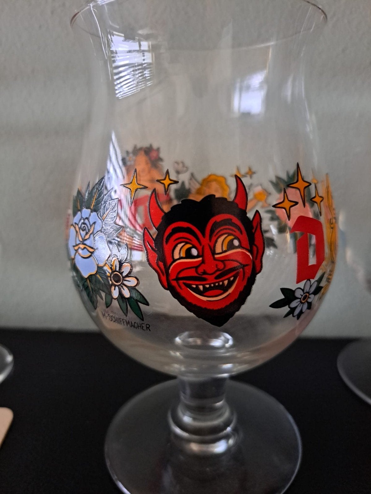 Duvel M. Schiffmacher, Ophalen of Verzenden, Zo goed als nieuw, Glas of Glazen, Duvel