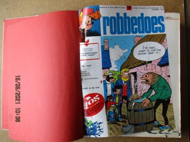adv2353 ingebonden robbedoes hc, Eén stripboek, Ophalen, Gelezen