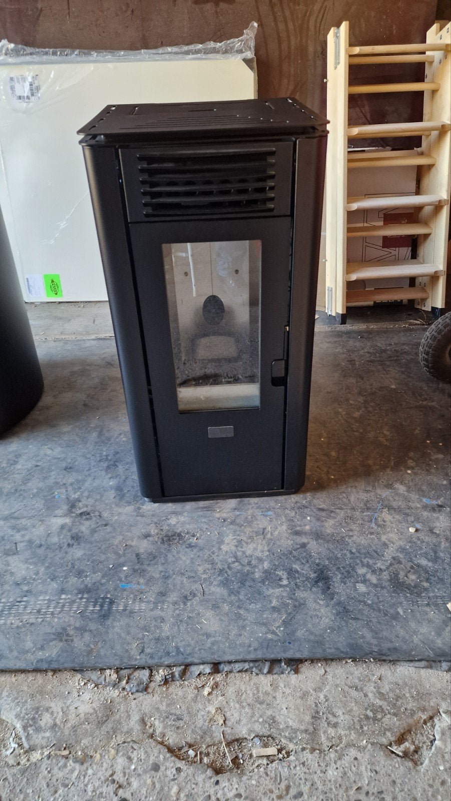 Tekoop nieuw in doos pelletkachel livingflame ulvik 8, Ophalen, Overige brandstoffen, Nieuw, Pelletkachel