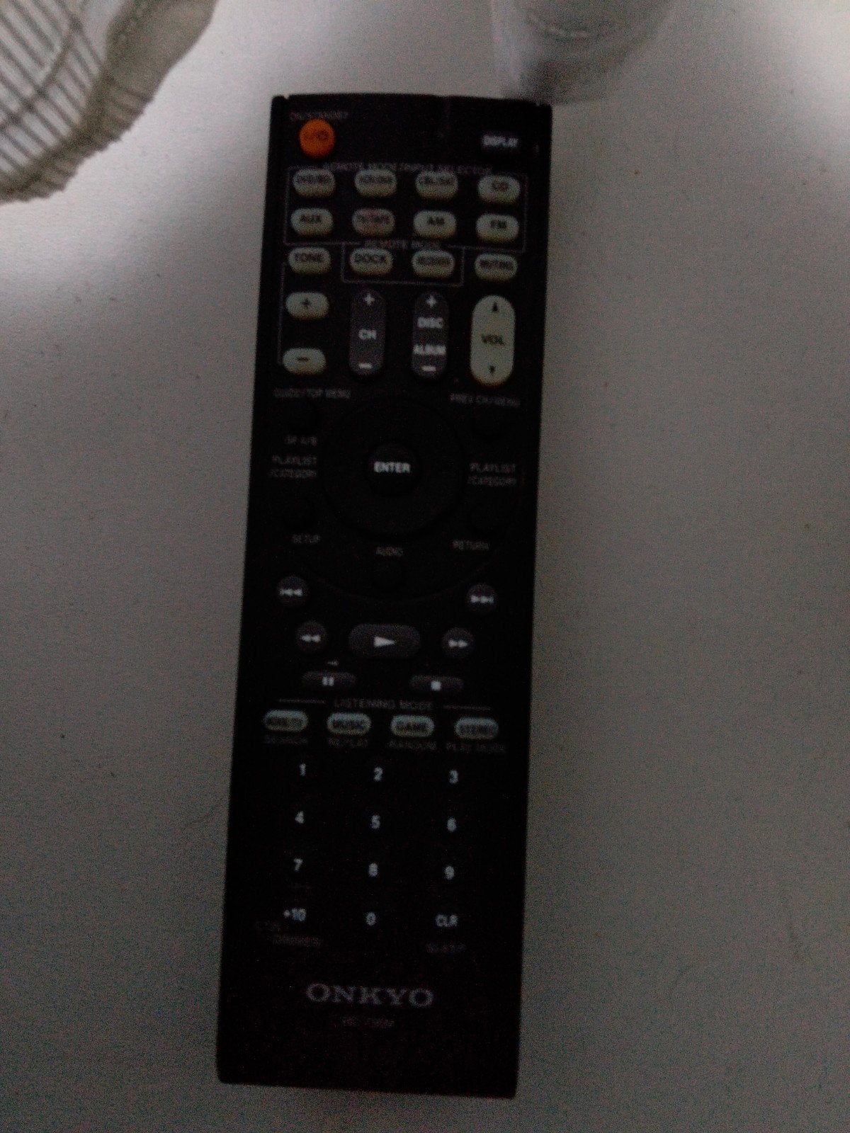 Onkyo RC-735M Afstandsbediening - Zwart, Ophalen of Verzenden, Gebruikt, Origineel, Receiver of Versterker