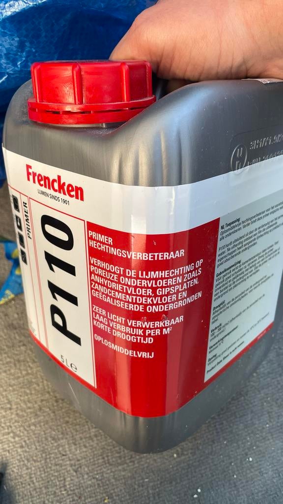 Frencken P110 Primer 5L - Ongebruikt, dichte jerrycan, 5 tot 10 liter, Ophalen, Nieuw, Verf