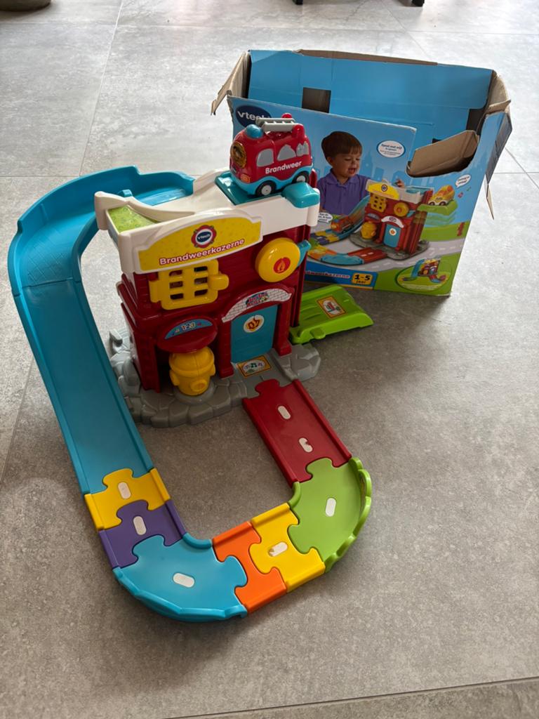 VTech Toet Toet Auto's Brandweerkazerne, Ophalen of Verzenden, Gebruikt