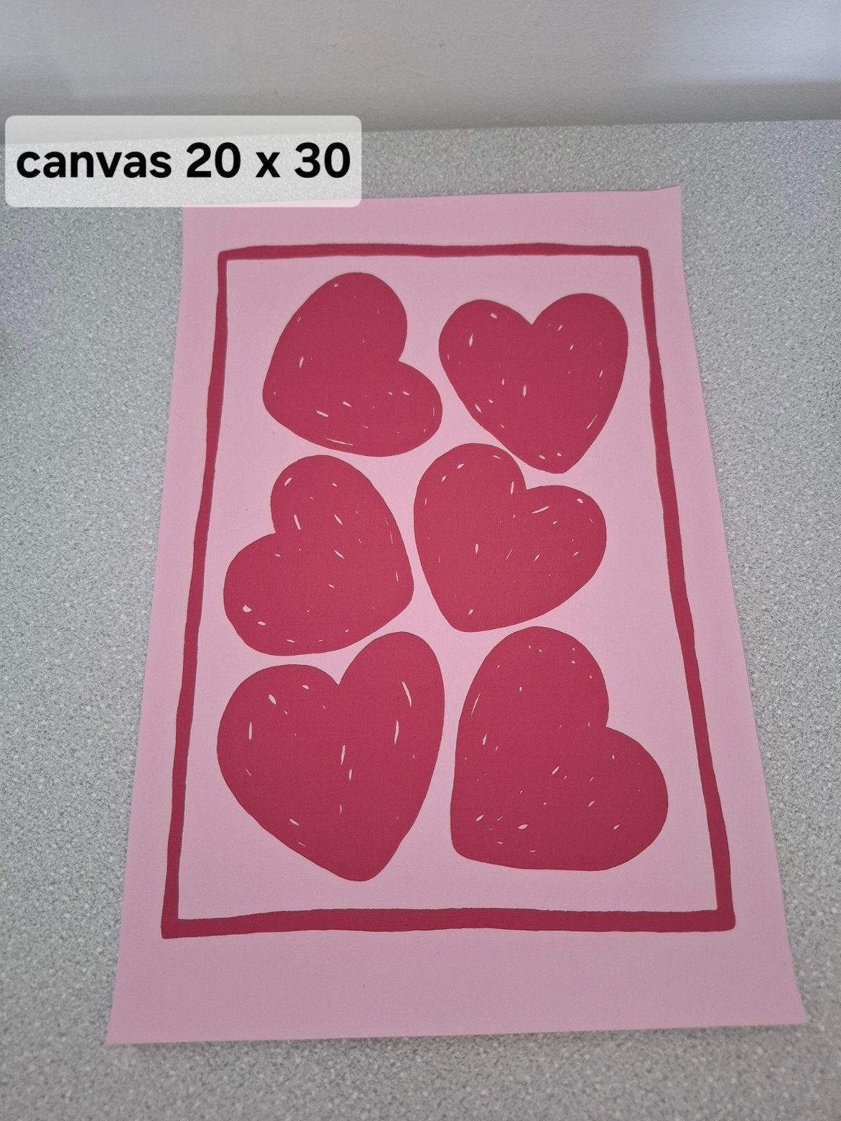 Hartjes poster 20 x 30, Ophalen of Verzenden, Nieuw, A1 t/m A3
