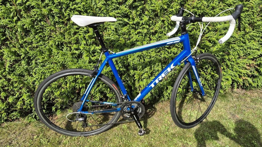 Trek 1.2 Racefiets – Maat 58 (Shimano Sora), Aluminium, Zo goed als nieuw, 57 tot 61 cm, Meer dan 20 versnellingen