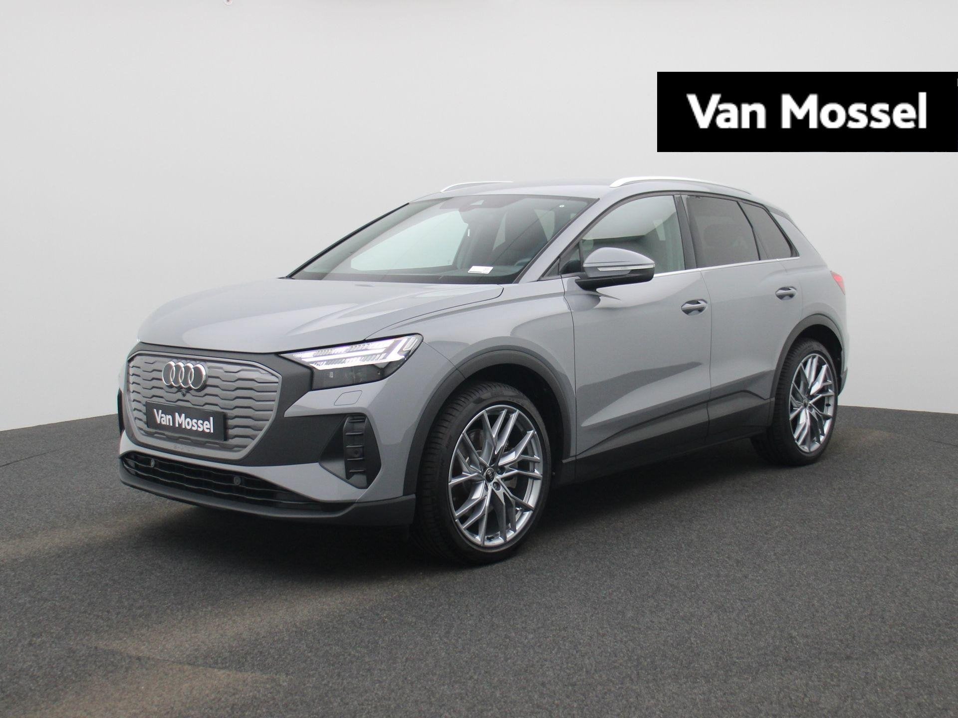 Audi Q4 e-tron 45 Edition 82 kWh l Climate control l Navigat, Auto's, Audi, Automaat, 12 maanden, Gebruikt, Zwart